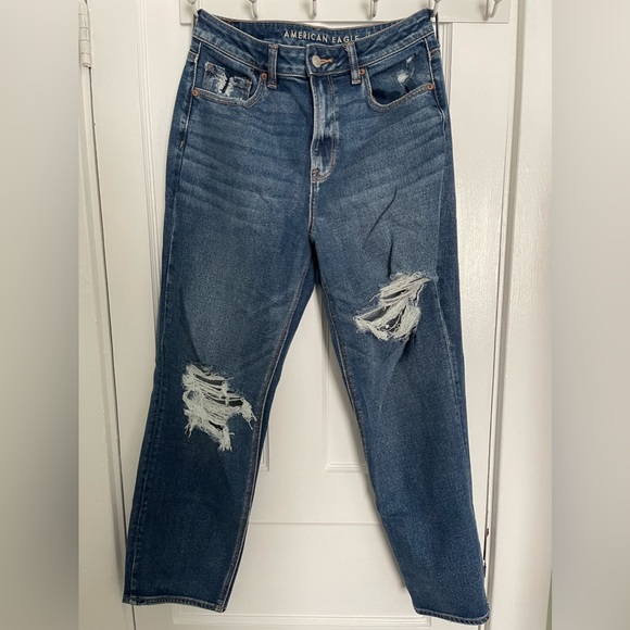 American Eagle straight leg jeans women’s size 12 (30 waist) regular length - Picture 1 of 5